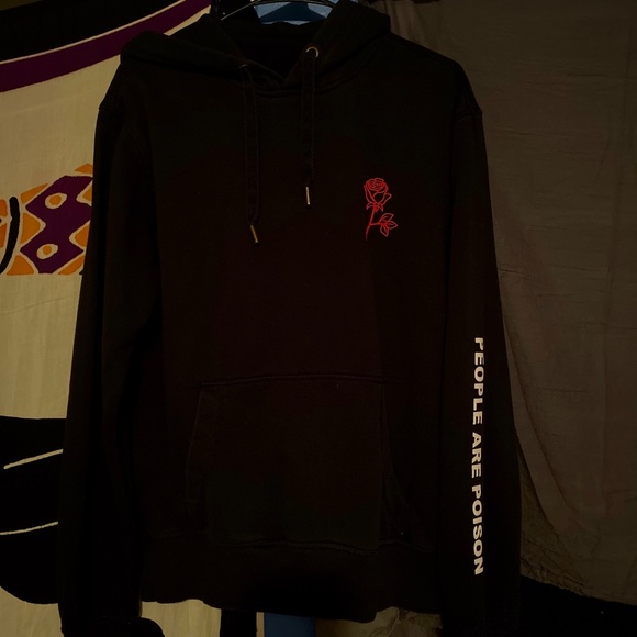 BLVCK.PL PEOPLE ARE POISON HOODY - Picture 1 of 1